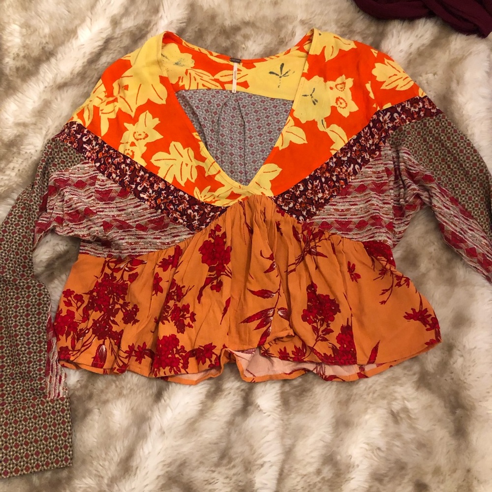 Free People Flowy Top